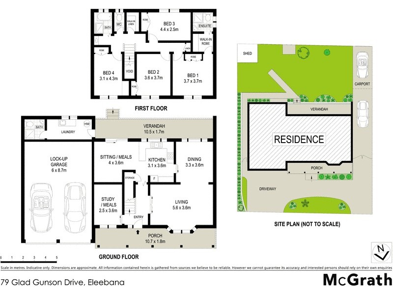 79 Glad Gunson Drive, Eleebana NSW 2282 Floorplan