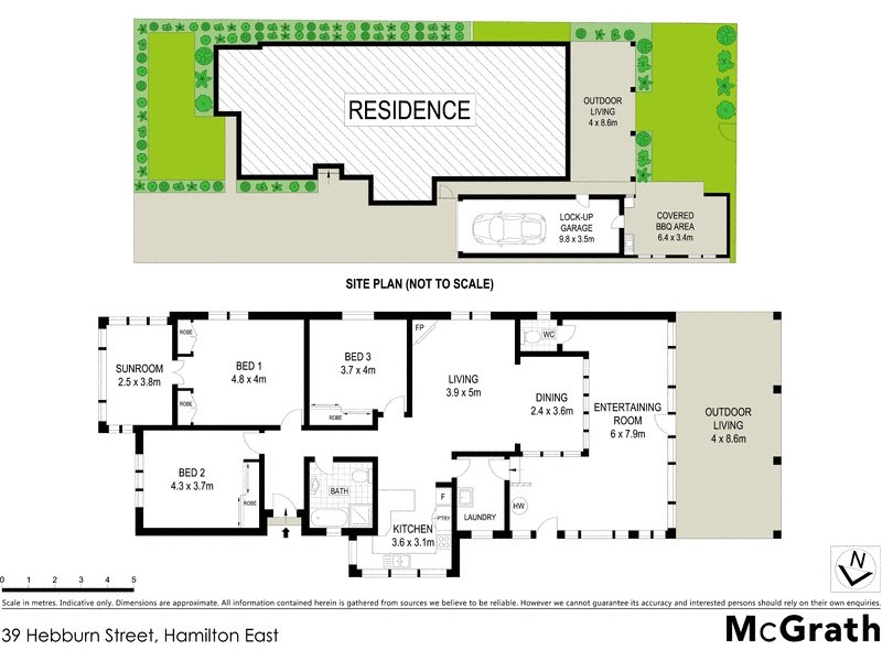 39 Hebburn Street, Hamilton East NSW 2303 Floorplan