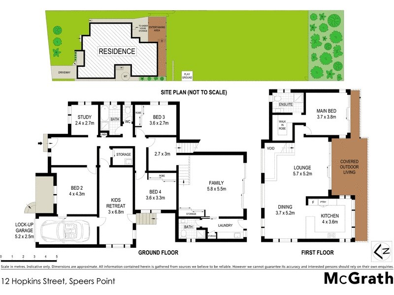 12 Hopkins Street, Speers Point NSW 2284 Floorplan