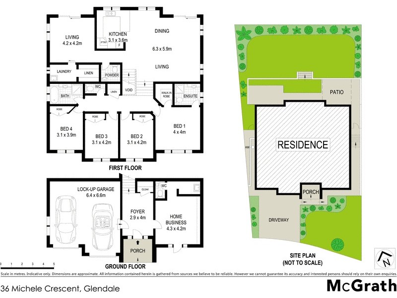 36 Michele Crescent, Glendale NSW 2285 Floorplan