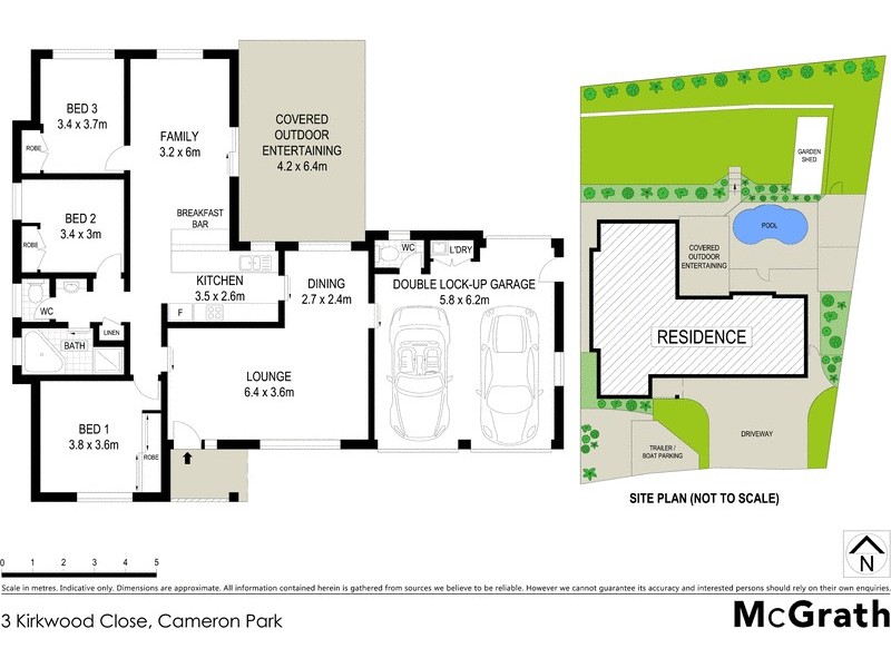 3 Kirkwood Close, Cameron Park NSW 2285 Floorplan