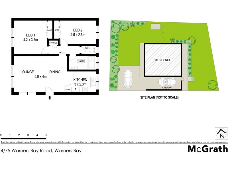 4/75 Warners Bay Road, Warners Bay NSW 2282 Floorplan