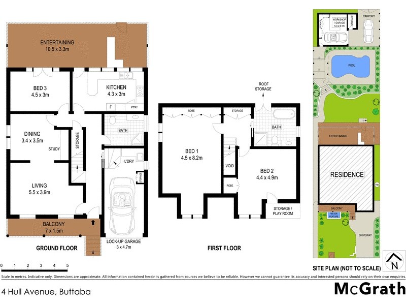 4 Hull Avenue, Buttaba NSW 2283 Floorplan