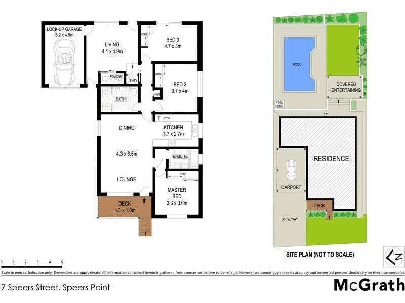 7 Speers Street, Speers Point NSW 2284 Floorplan