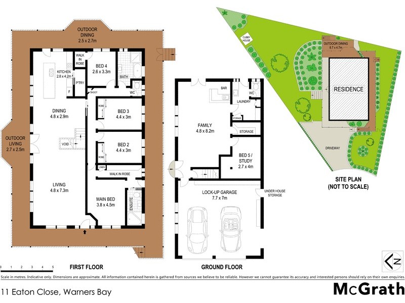 11 Eaton Close, Warners Bay NSW 2282 Floorplan