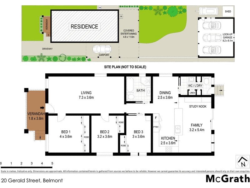 20 Gerald Street, Belmont NSW 2280 Floorplan