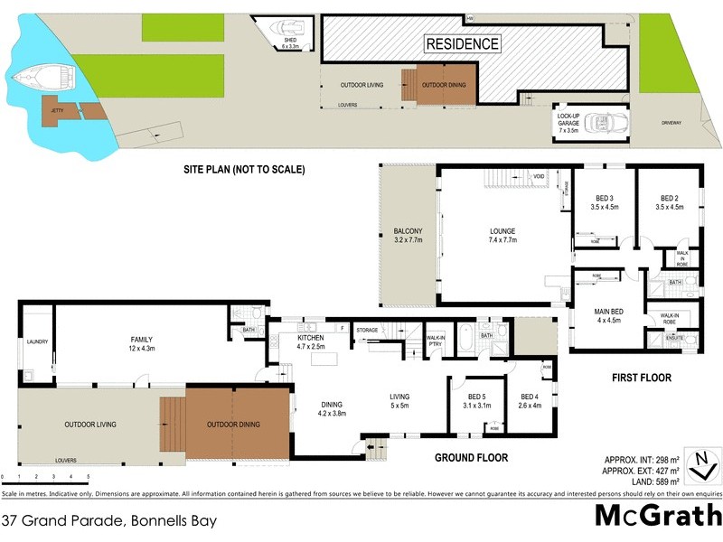37 Grand Parade, Bonnells Bay NSW 2264 Floorplan