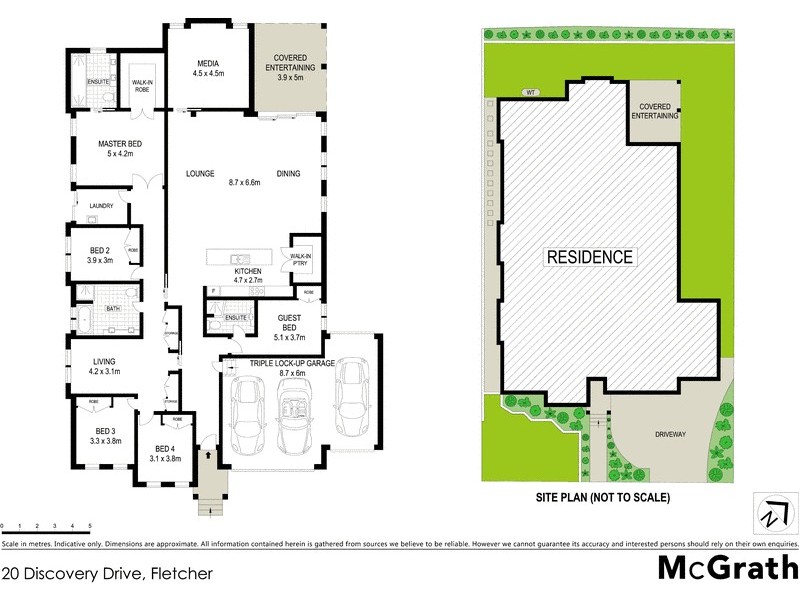 20 Discovery Drive, Fletcher NSW 2287 Floorplan