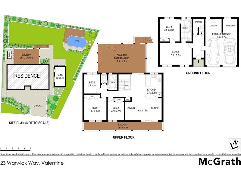 23 Warwick Way, Valentine NSW 2280 Floorplan