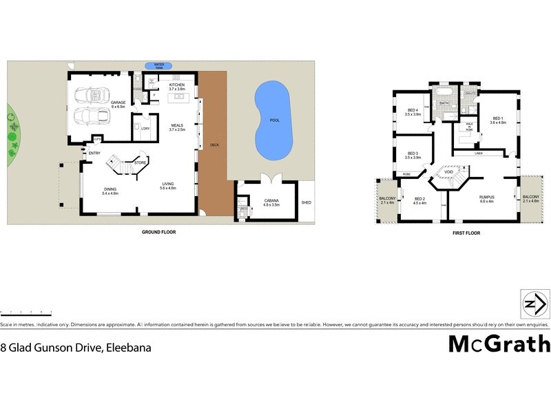 8 Glad Gunson Drive, Eleebana NSW 2282 Floorplan