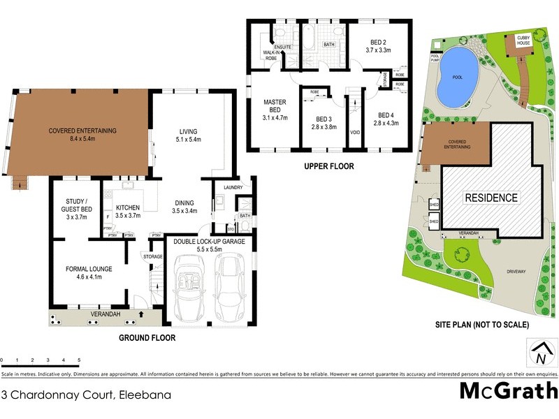 3 Chardonnay Court, Eleebana NSW 2282 Floorplan
