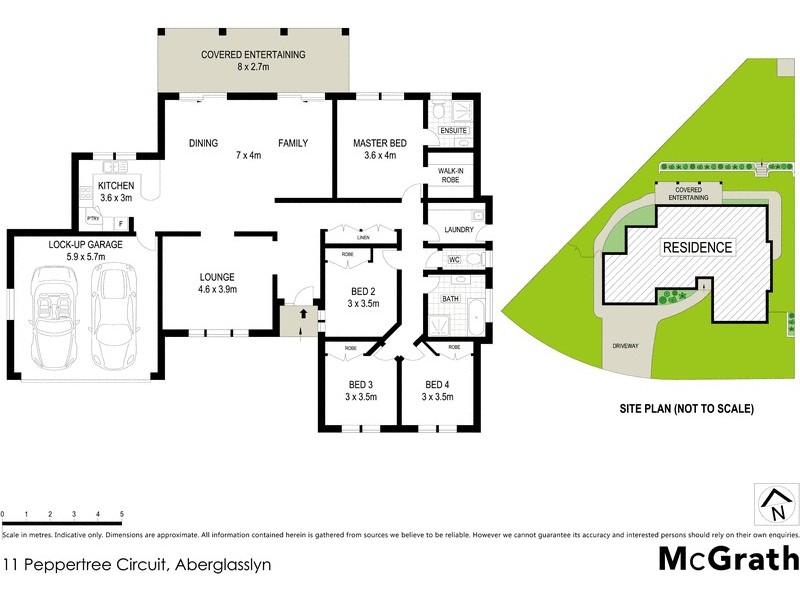 11 Peppertree Circuit, Aberglasslyn NSW 2320 Floorplan