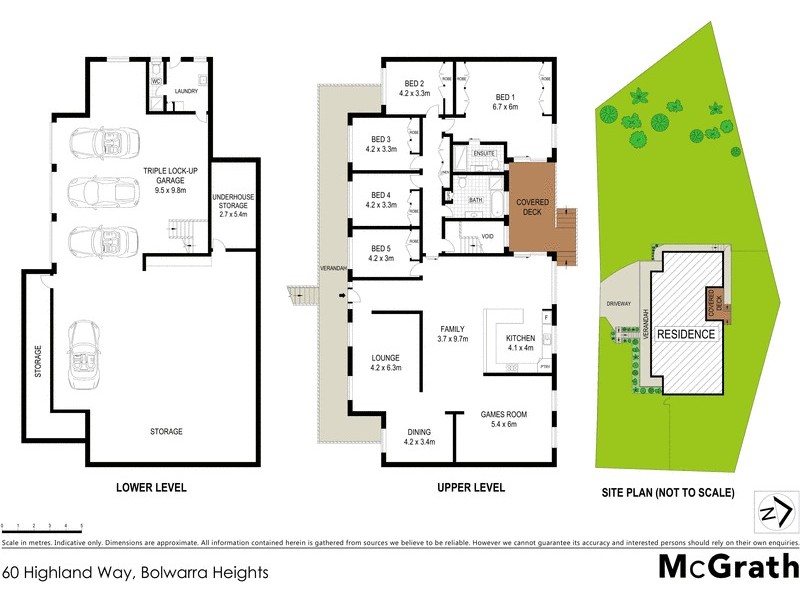 60 Highland Way, Bolwarra Heights NSW 2320 Floorplan