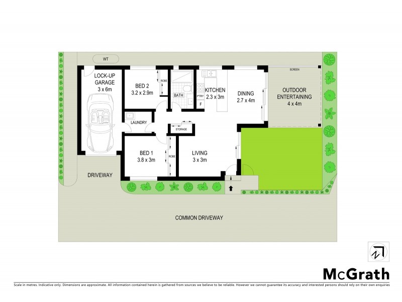 22/247 Warners Bay Road, Mount Hutton NSW 2290 Floorplan
