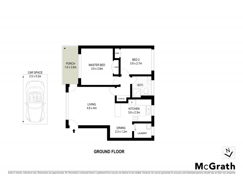 4/127 Michael Street, Jesmond NSW 2299 Floorplan