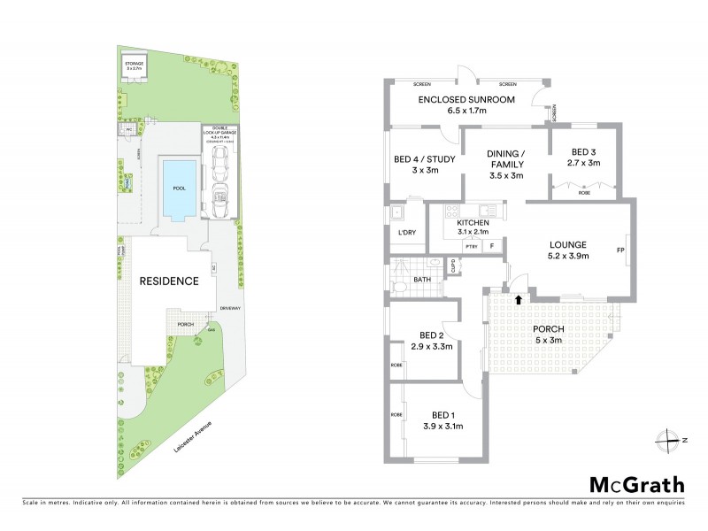 2 Leicester Avenue, Belmont North NSW 2280 Floorplan
