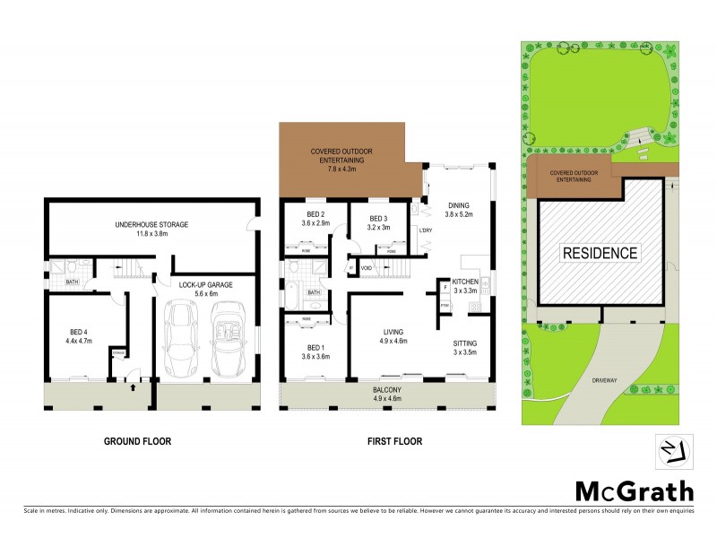 6 Amelia Street, Carey Bay NSW 2283 Floorplan