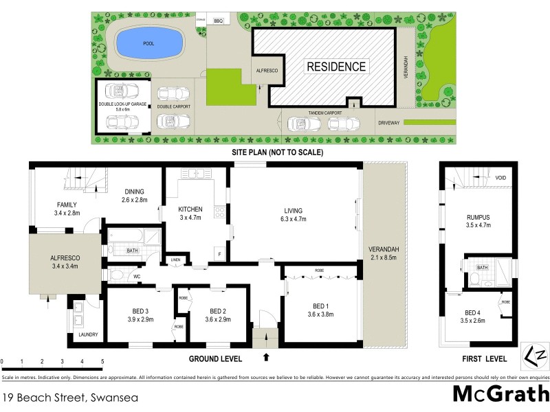 19 Beach Street, Swansea NSW 2281 Floorplan