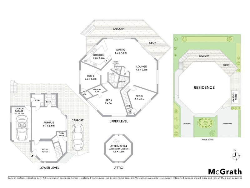 1b Amos Street, Bonnells Bay NSW 2264 Floorplan