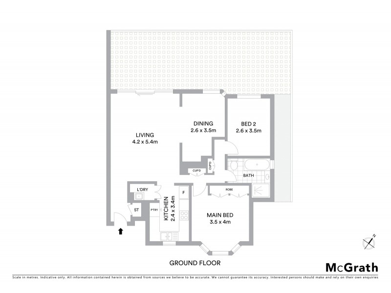 17/90 Brooks Street, Cooks Hill NSW 2300 Floorplan