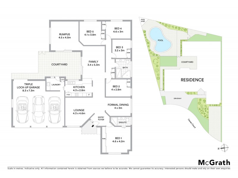 6 Caves Court, Caves Beach NSW 2281 Floorplan