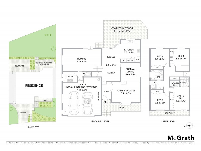 70 Crescent Road, Charlestown NSW 2290 Floorplan