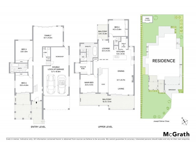 7 Joseph Palmer Close, Speers Point NSW 2284 Floorplan