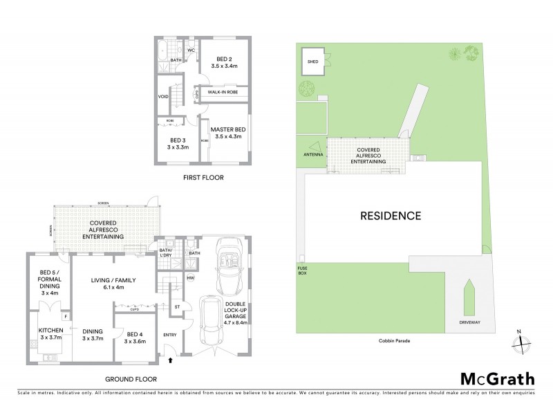 11 Cobbin Parade, Belmont NSW 2280 Floorplan