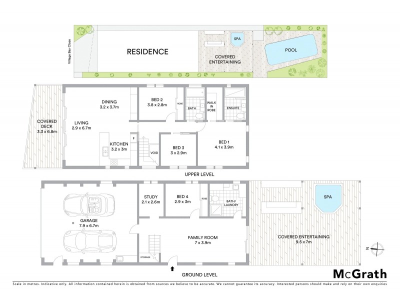 12 Village Bay Close, Marks Point NSW 2280 Floorplan
