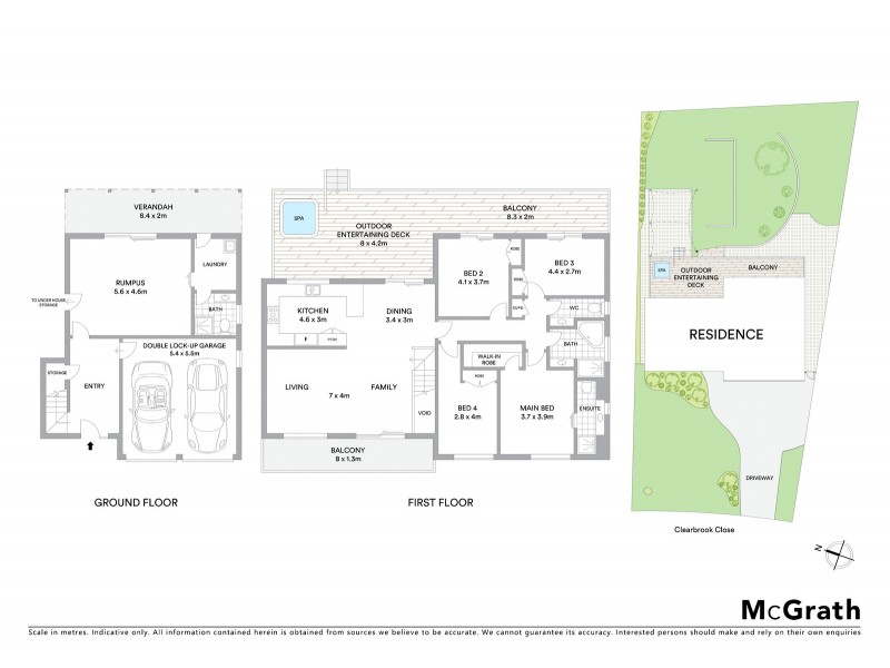7 Clearbrook Close, Eleebana NSW 2282 Floorplan