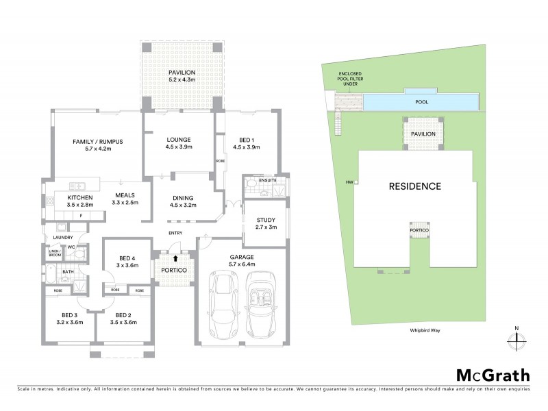 7 Whipbird Way, Belmont NSW 2280 Floorplan