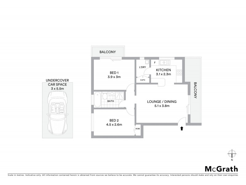 1/160 Michael Street, Jesmond NSW 2299 Floorplan