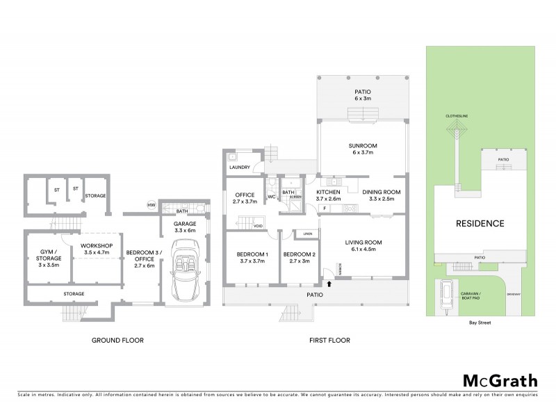 6 Barellan Street, Caves Beach NSW 2281 Floorplan