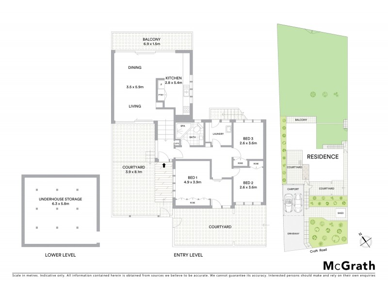 48 Croft Road, Eleebana NSW 2282 Floorplan