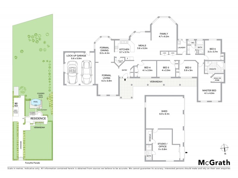 5 Forsythe Parade, Black Hill NSW 2322 Floorplan