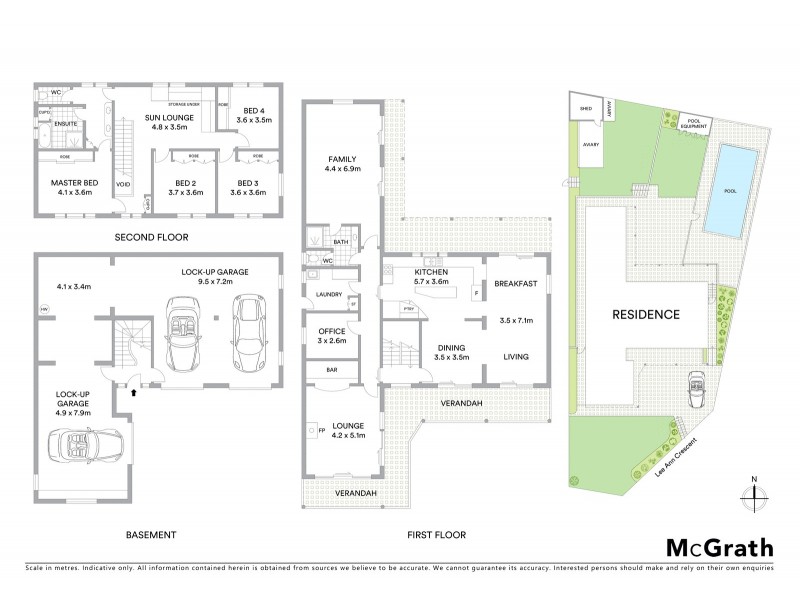 3 Lee Ann Crescent, Belmont NSW 2280 Floorplan