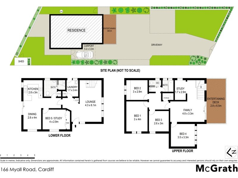 166 Myall Road, Cardiff NSW 2285 Floorplan