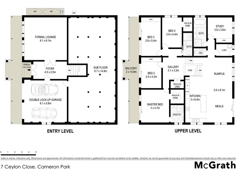 7 Ceylon Close, Cameron Park NSW 2285 Floorplan