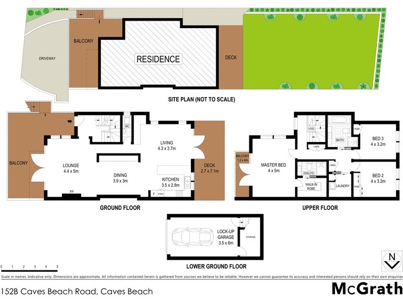 152B Caves Beach Road, Caves Beach NSW 2281 Floorplan