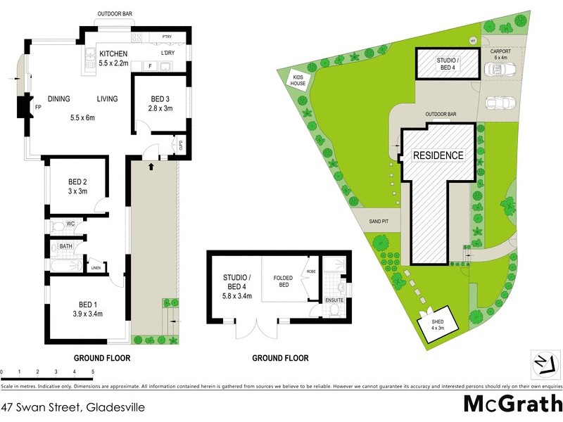 47 Swan Street, Gladesville NSW 2111 Floorplan
