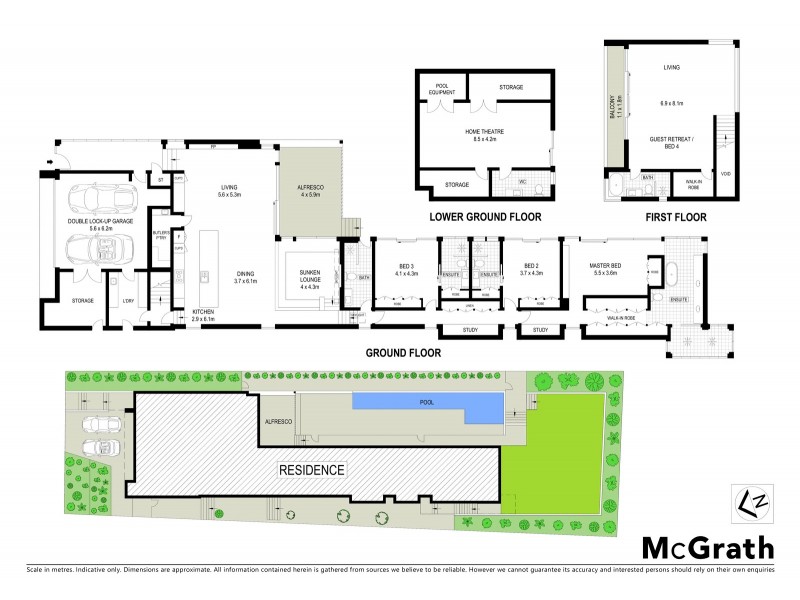 8 Aston Street, Hunters Hill NSW 2110 Floorplan