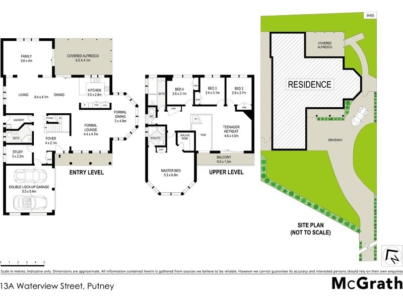 13A Waterview Street, Putney NSW 2112 Floorplan