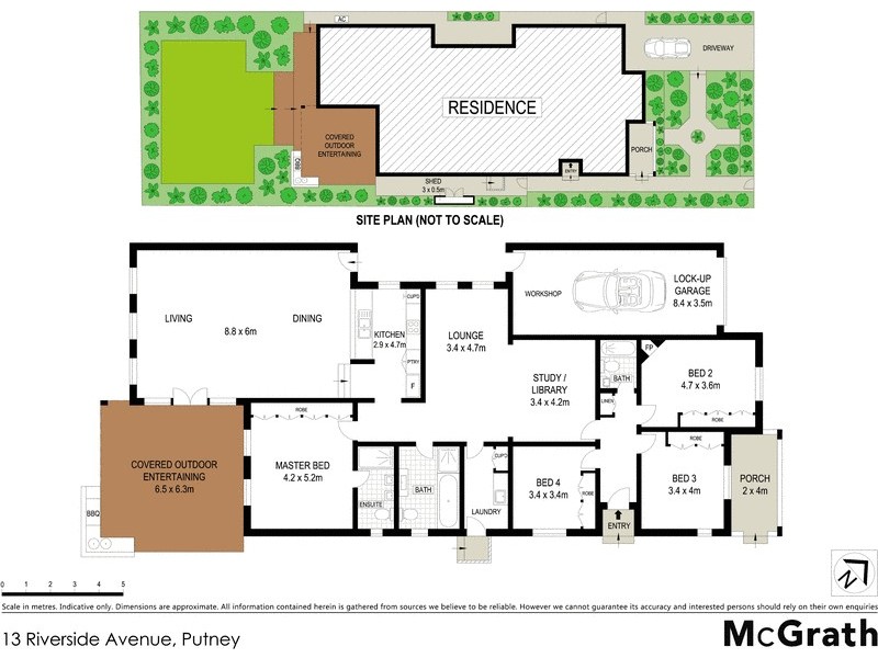 13 Riverside Avenue, Putney NSW 2112 Floorplan