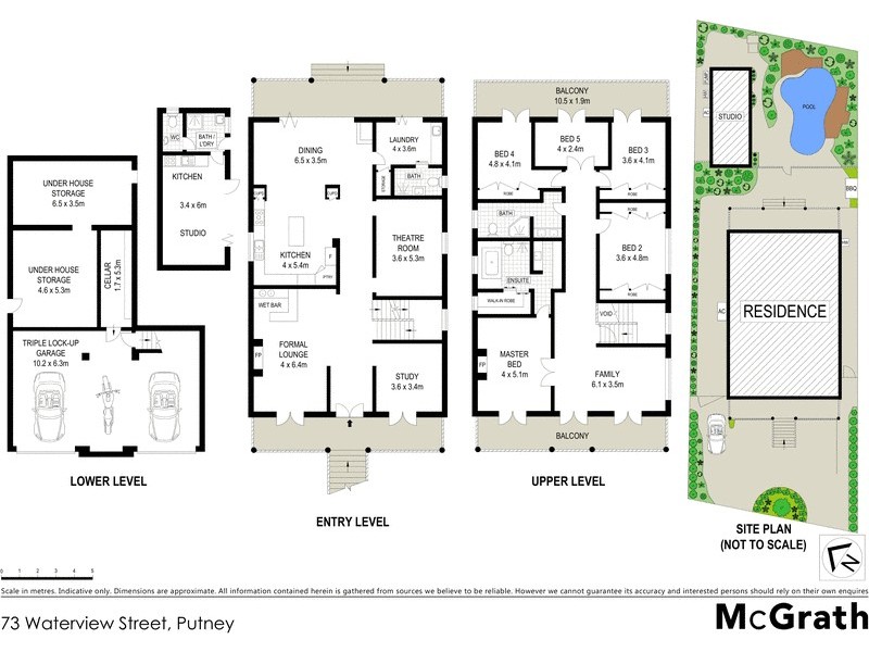 73 Waterview Street, Putney NSW 2112 Floorplan