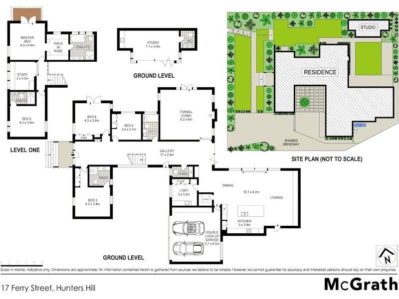 17 Ferry Street, Hunters Hill NSW 2110 Floorplan