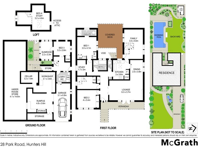 28 Park Road, Hunters Hill NSW 2110 Floorplan