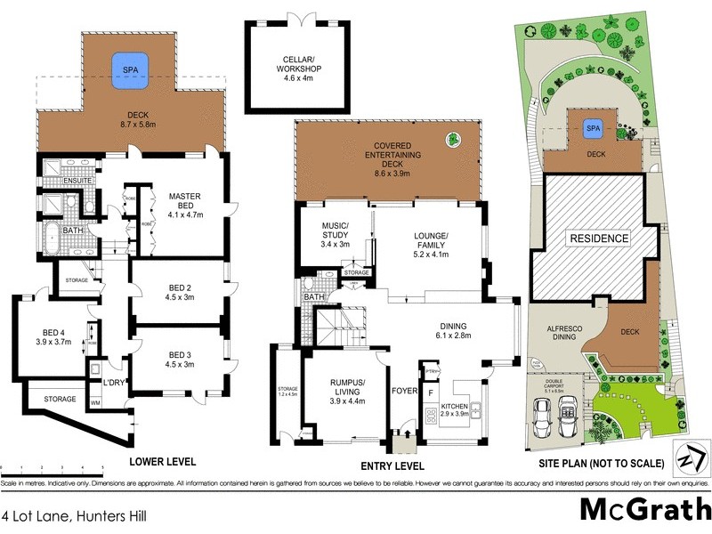 4 Lot Lane, Hunters Hill NSW 2110 Floorplan