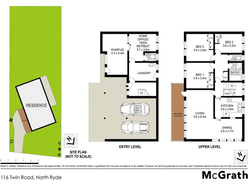 116 Twin Road, North Ryde NSW 2113 Floorplan
