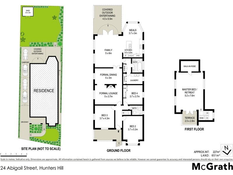 24 Abigail Street, Hunters Hill NSW 2110 Floorplan