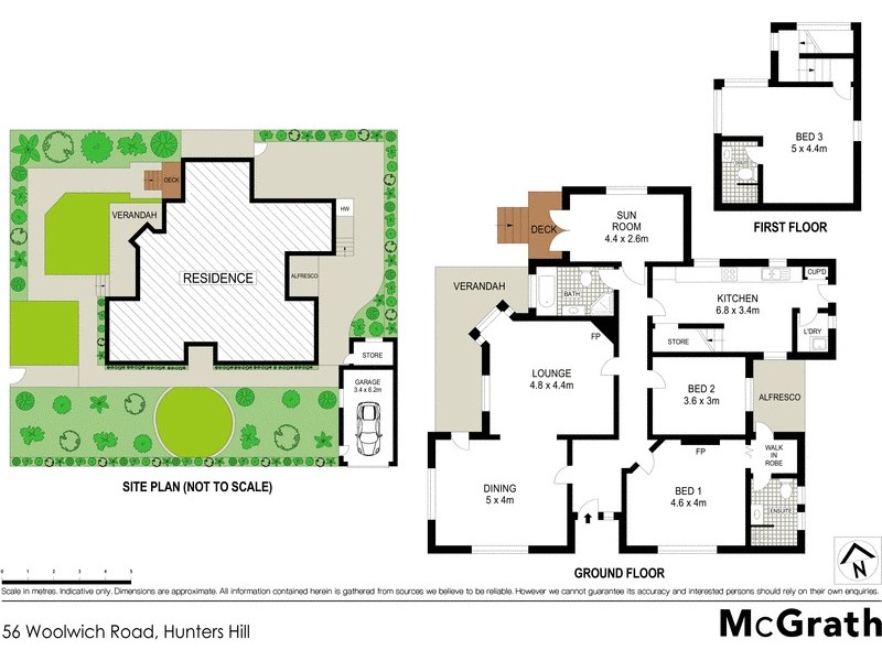 56 Woolwich Road, Hunters Hill NSW 2110 Floorplan